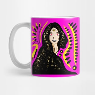 Magical seeker lady in stars ecopop Mug